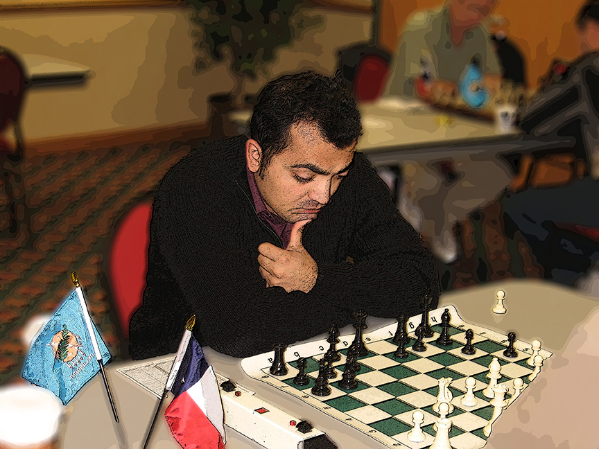 USCF ORIGINAL LIFE CHESS MASTER MOVSES MOVSISYAN - OKLAHOMA STATE CHESS CHAMPION (2004, 2005, 2010) - PHOTO COURTESY OF FRANK BERRY ARCHIVES - GRAPHICS BY JIM HOLLINGSWORTH