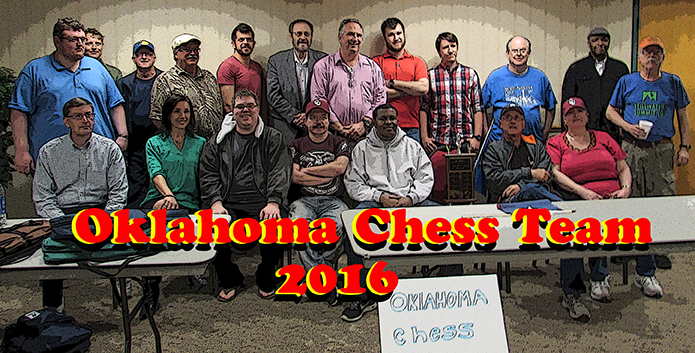 2016 OKLAHOMA CHESS TEAM - WORLD AND RRSO CHAMPIONS - PHOTO BY STAFF - GRAHICS BY JIM HOLLINGSWORTH