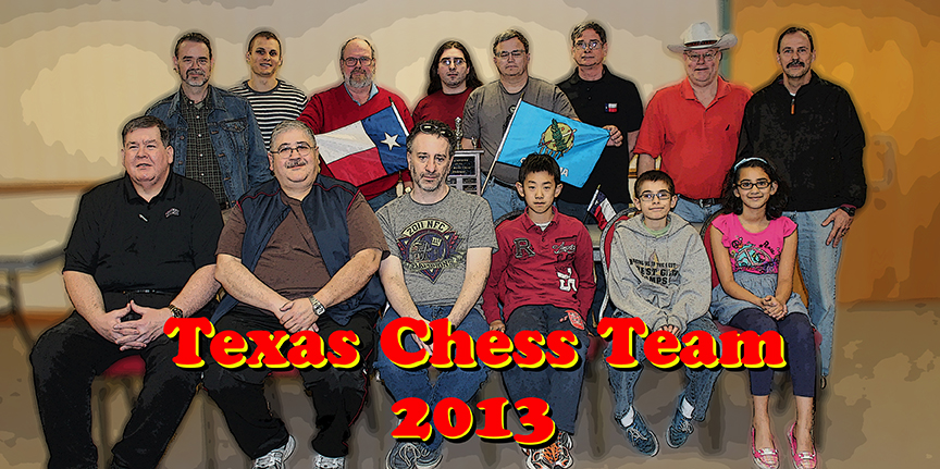 2013 TEXAS CHESS TEAM - SOUTHERN CONFERENCE CHAMPIONS - PHOTO AND GRAHICS BY JIM HOLLINGSWORTH